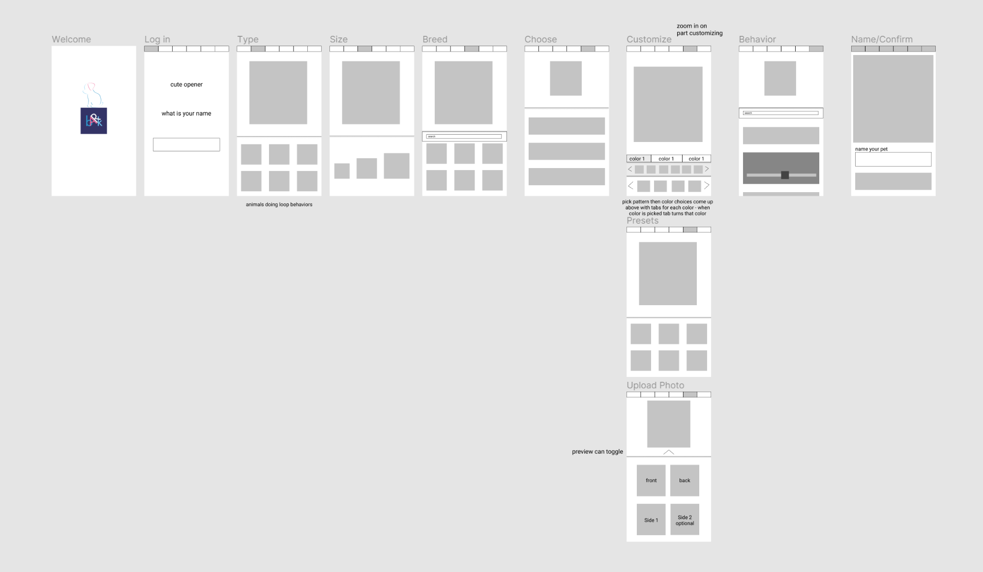 Low Fidelity Prototype