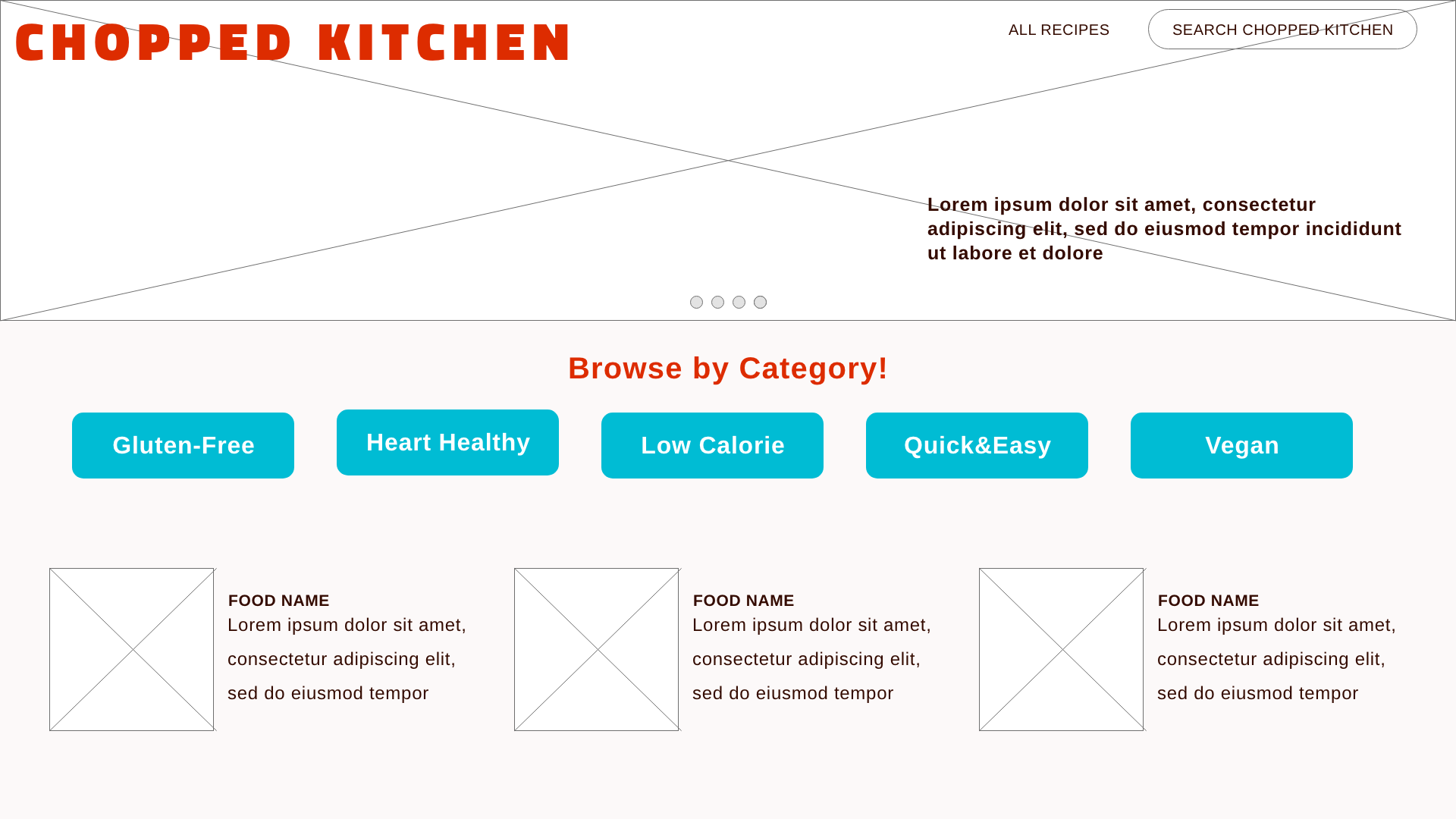 desktop wireframe