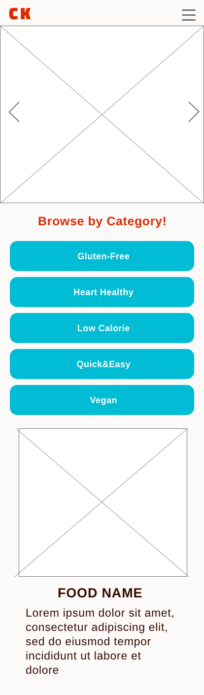 mobile wireframe